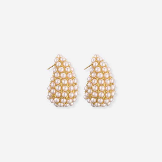 Annabelle | Classic Style Pearl Earrings