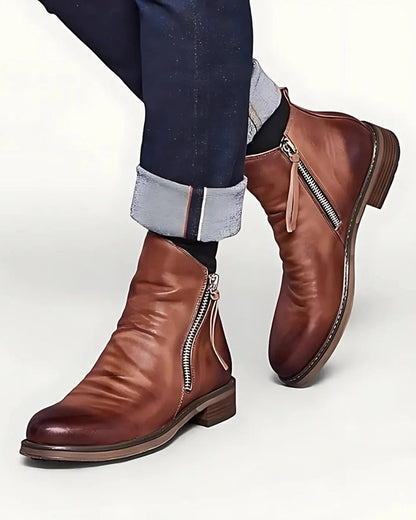 Nathan | Premium Leather Boots