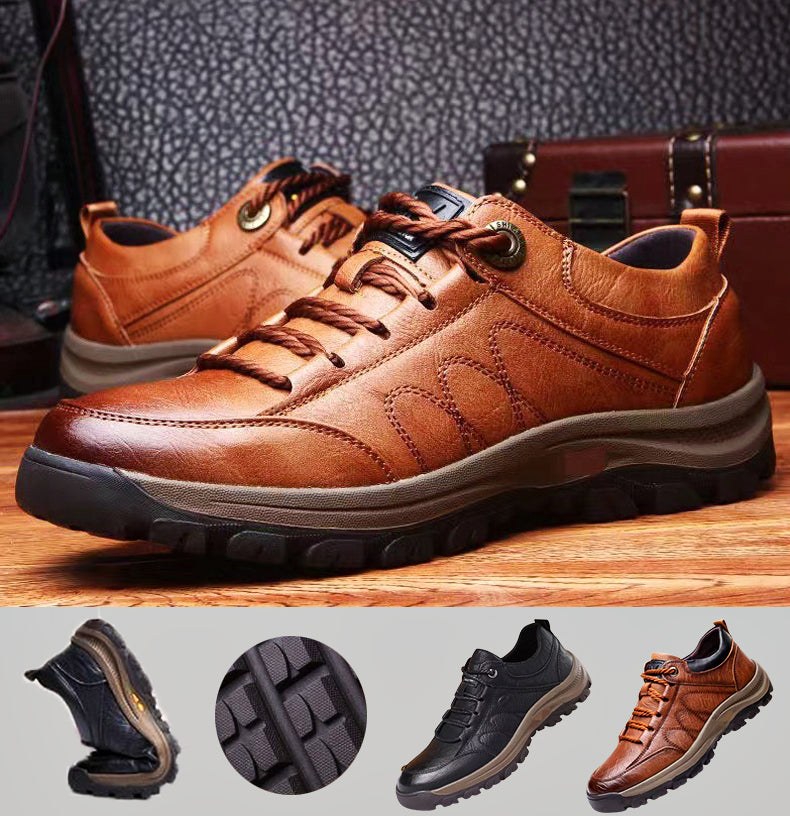 Harry | Hand-Stitched Leather Casual Shoes