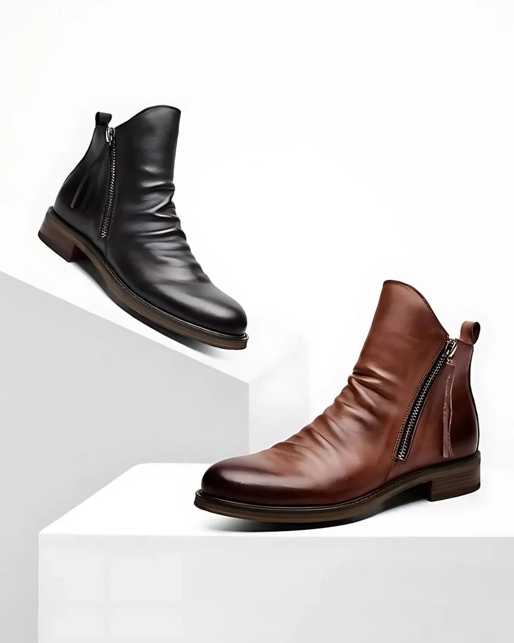 Nathan | Premium Leather Boots