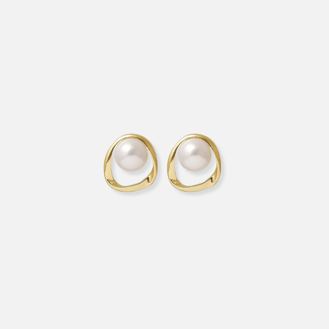 Zarah | Vintage Pearl Earrings