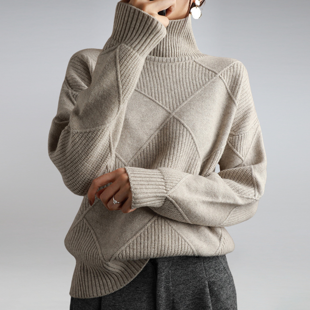 Ophelia | Soft Turtleneck Sweater