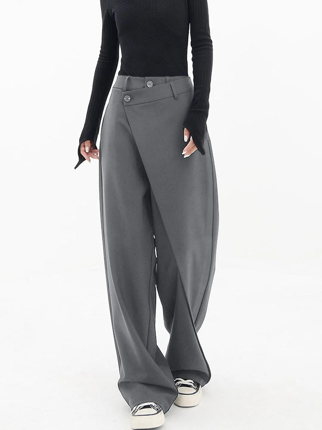 Katie | Modern Asymmetric Trousers