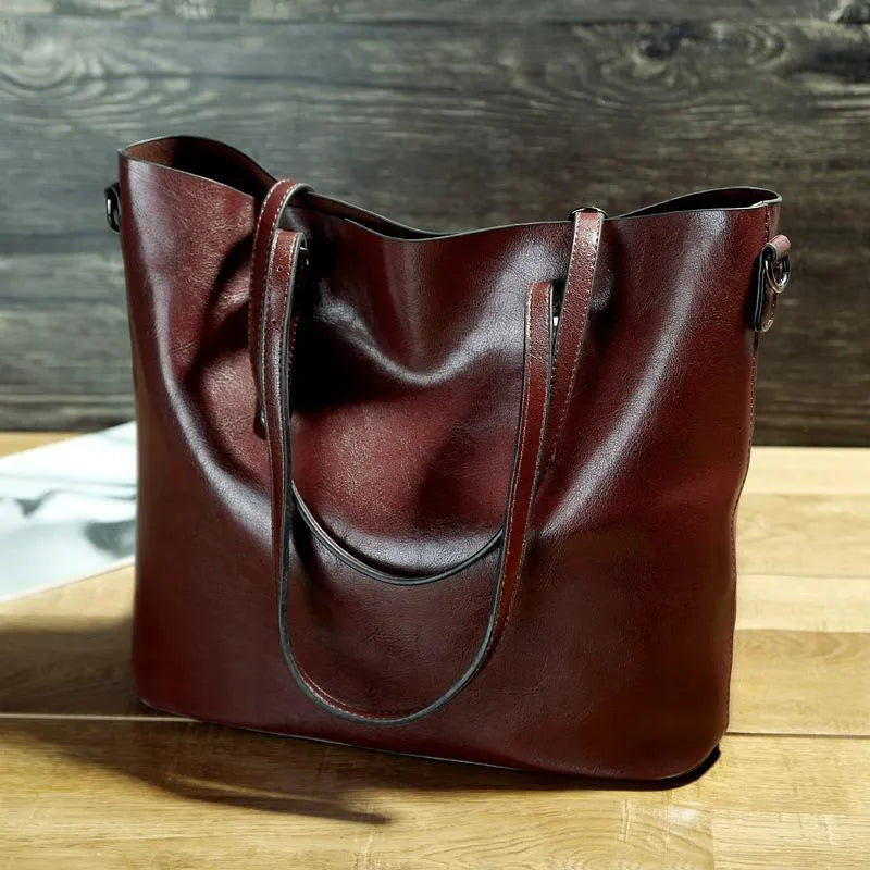 Matilda | Vintage Leather Shoulder Bag