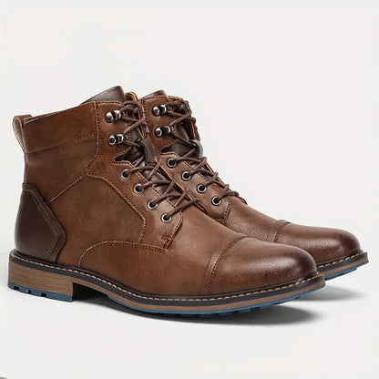 Maxwell | Men's Vintage Derby Boots