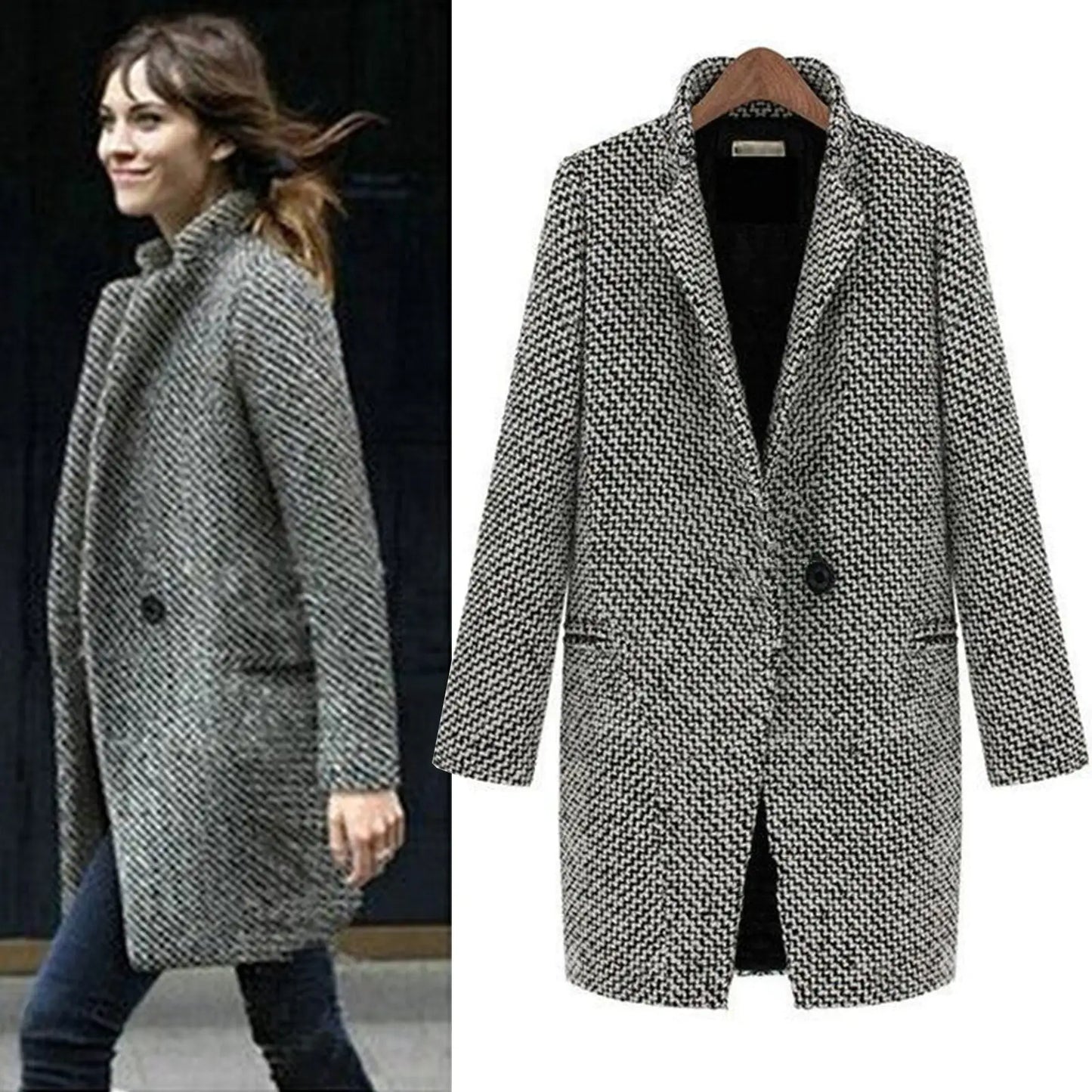 Violetta | Long Wool Coat