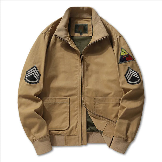 Kalvin | Vintage Bomber Jacket