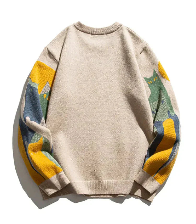 Samie | Unisex Cat Sweater