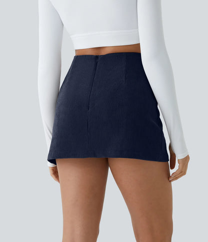 Leticia | Corduroy Mini Skirt