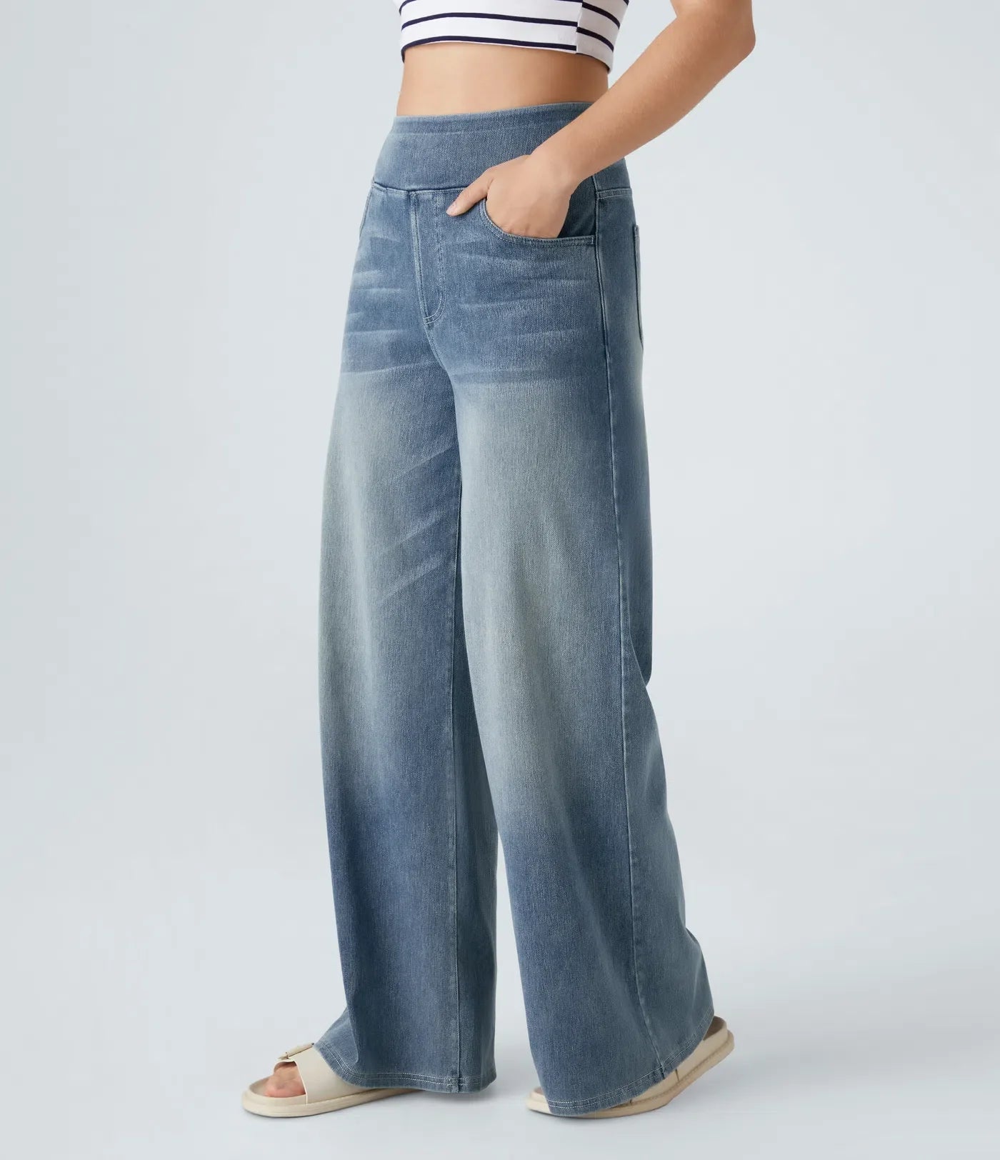 Felicia | Casual Wide Leg Trouser