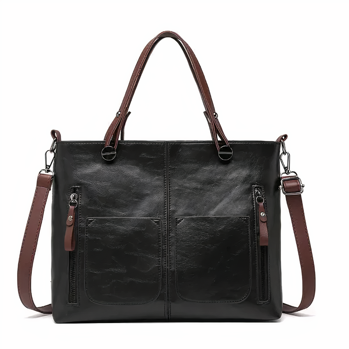 Jonatha | Vintage Style Leather Shoulder Bag