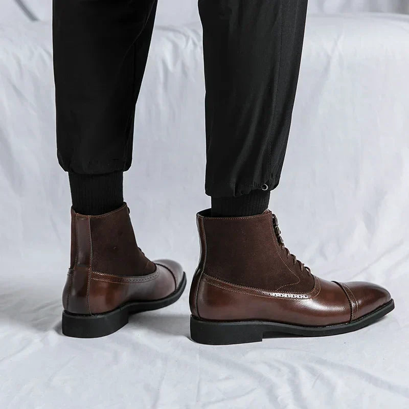 Edwin | Timeless Lace-Up Boots