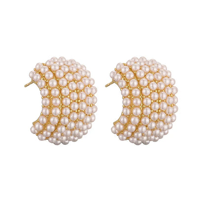 Annabelle | Classic Style Pearl Earrings