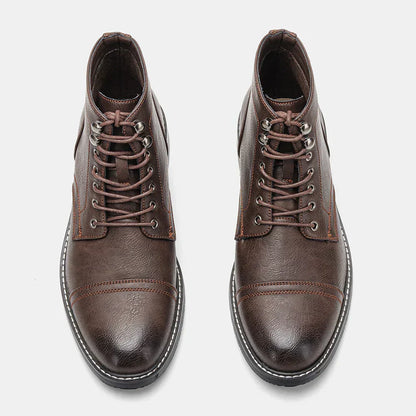 Callum | Classic Cap-Toe Derby Boots