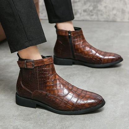 Tristan | Buckle Booties