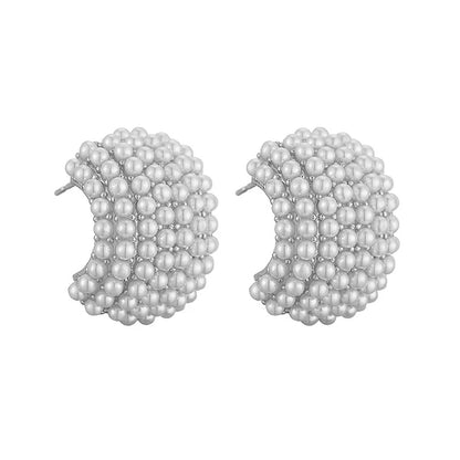 Annabelle | Classic Style Pearl Earrings