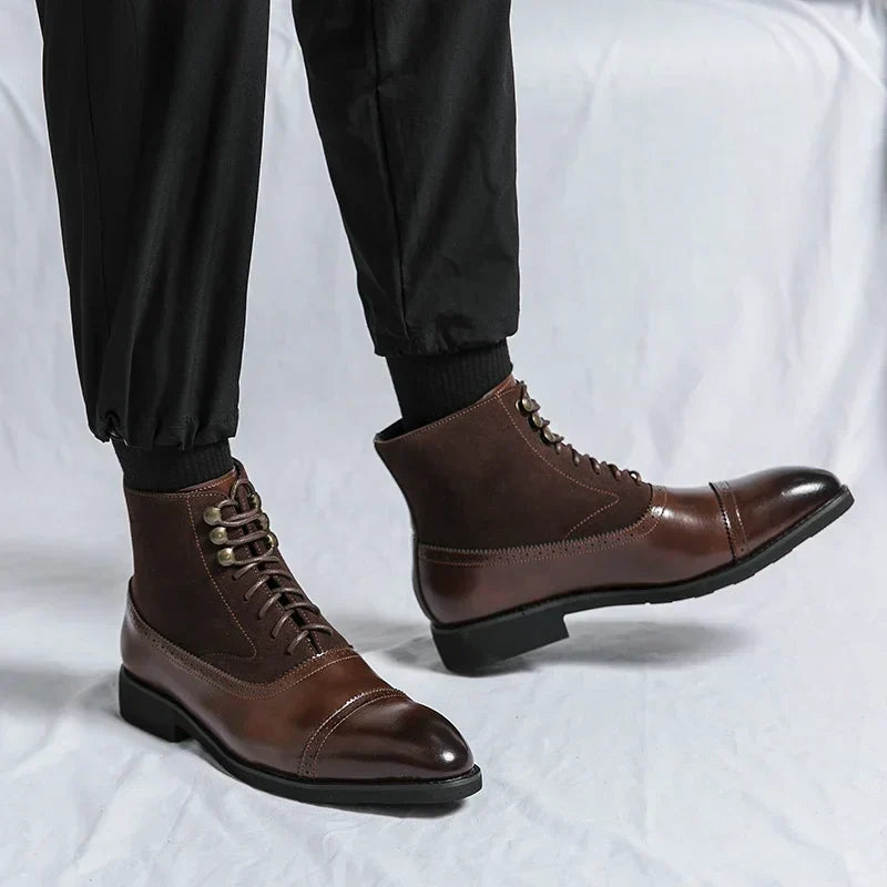 Edwin | Timeless Lace-Up Boots