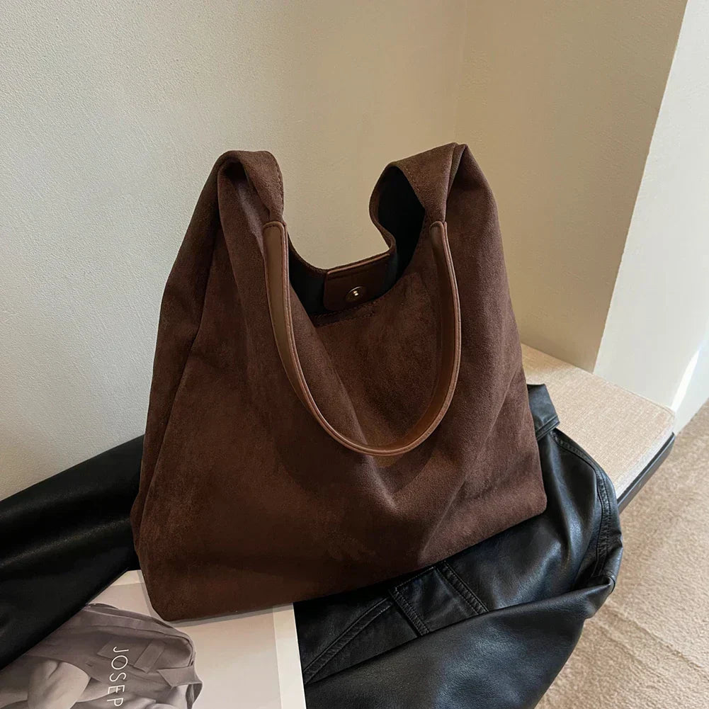 Isabella | Suede Shopper Bag