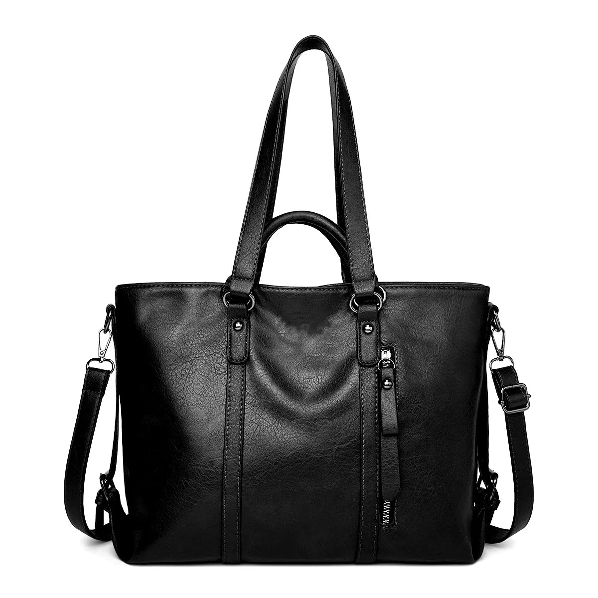 Jemima | Leather Shoulder Bag with Large Capacity