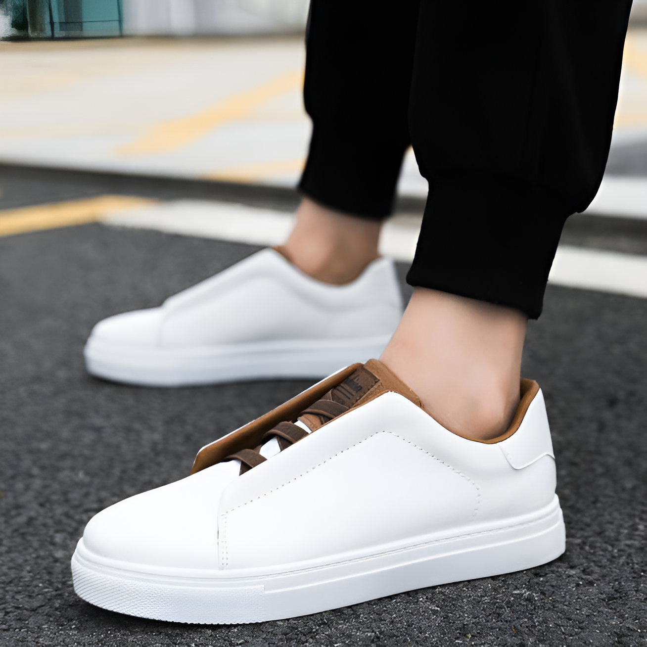 Cedric | Classic Vegan Leather Sneakers