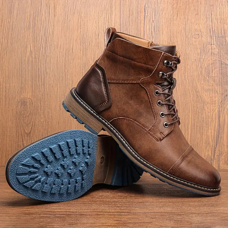 Maxwell | Men's Vintage Derby Boots