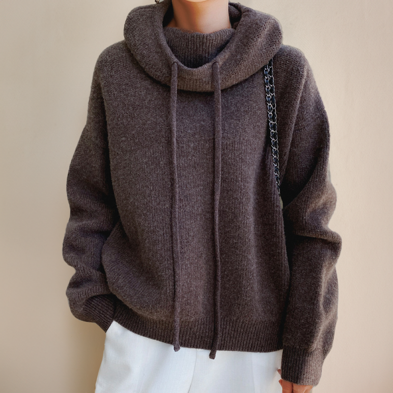 Isabeau | Merino Wool Turtleneck Sweater