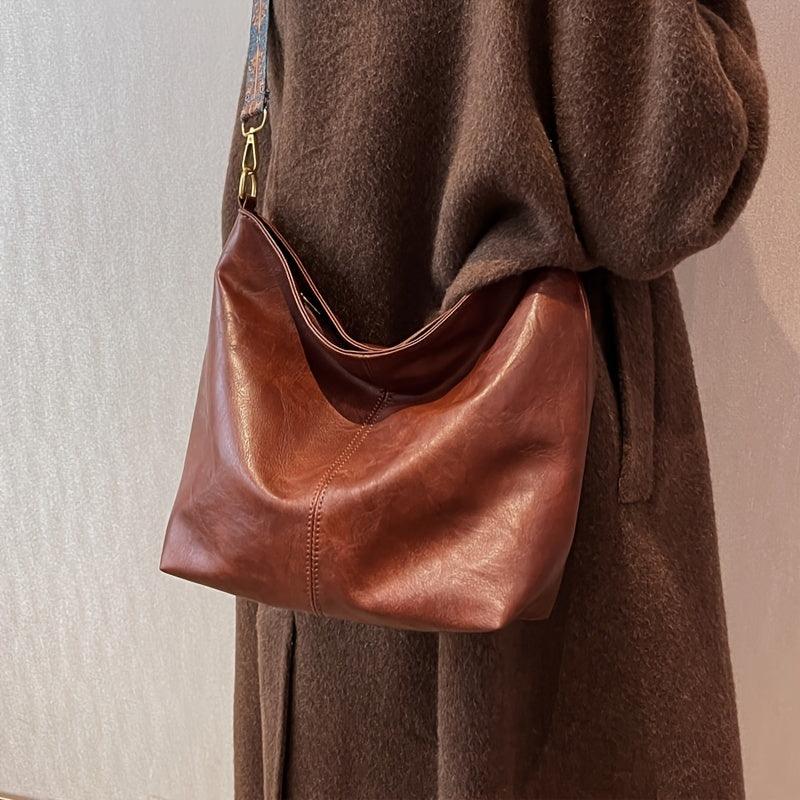 Theodora | Spacious Leather Shoulder Bag with Plenty of Storage