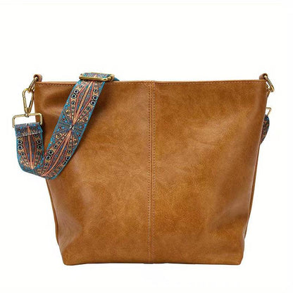 Theodora | Spacious Leather Shoulder Bag with Plenty of Storage