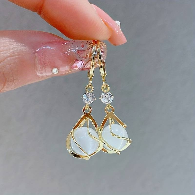 Evelyn | Opal Glamour Earrings