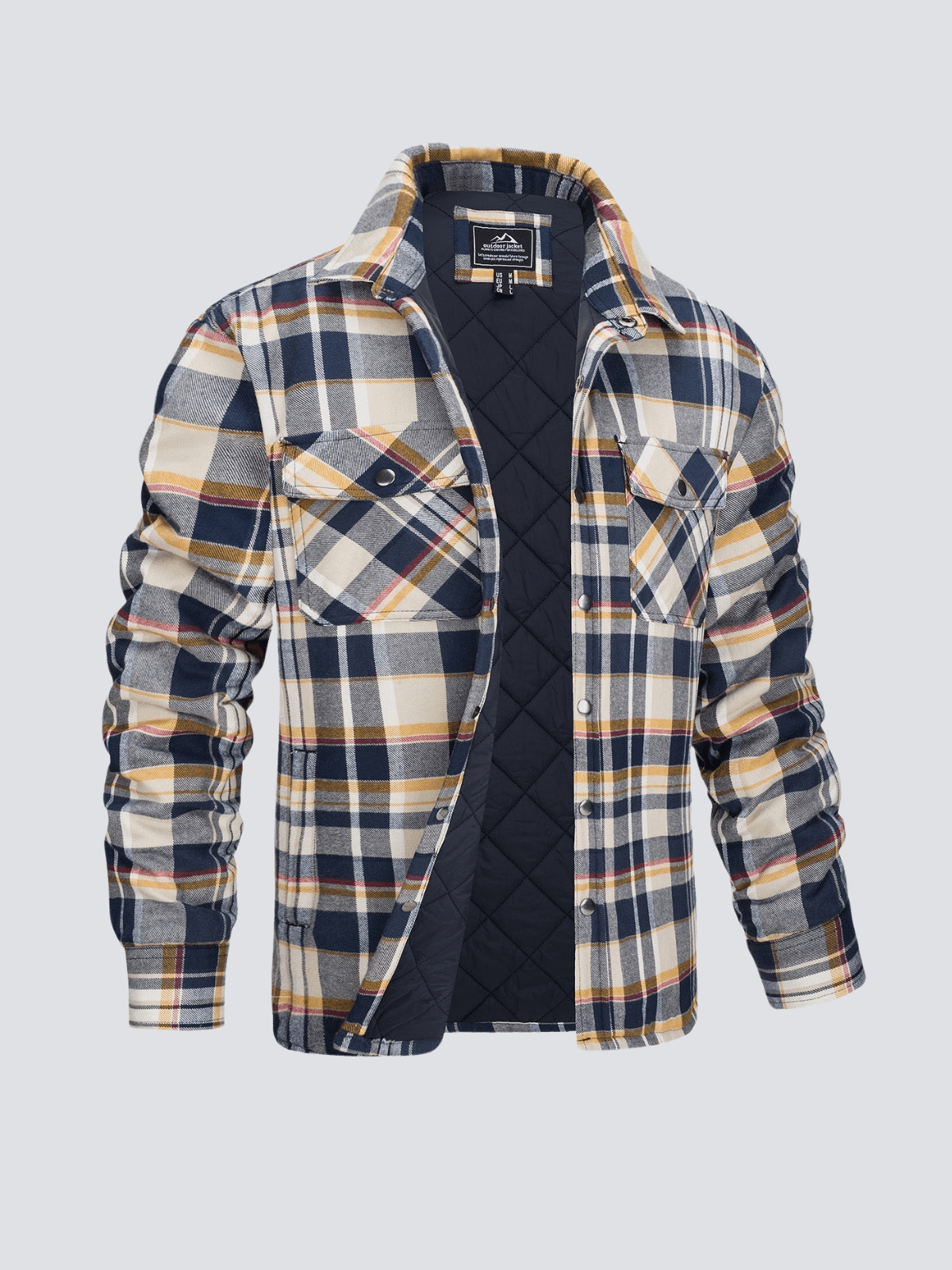 Daniel | Striped Flannel Jacket