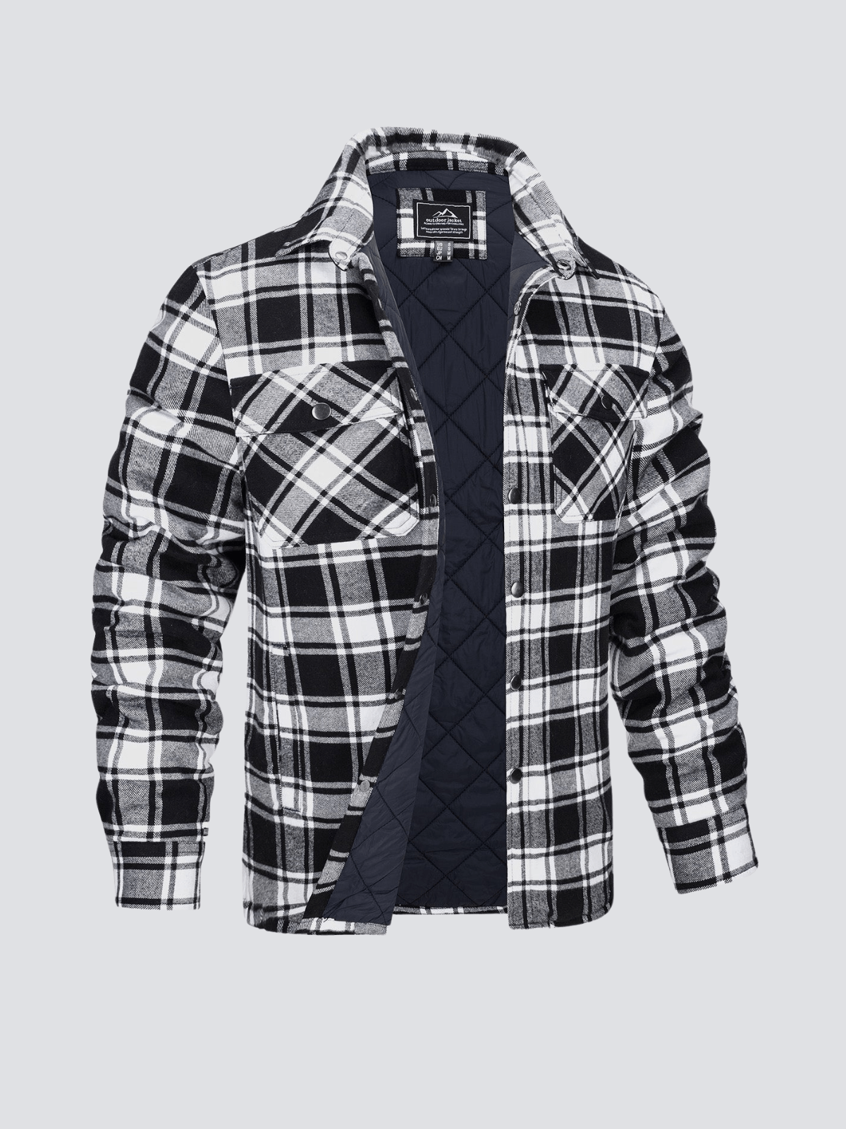 Daniel | Striped Flannel Jacket