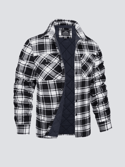 Daniel | Striped Flannel Jacket