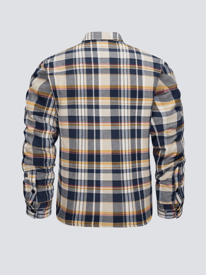 Daniel | Striped Flannel Jacket