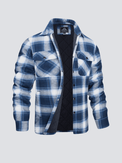 Daniel | Striped Flannel Jacket