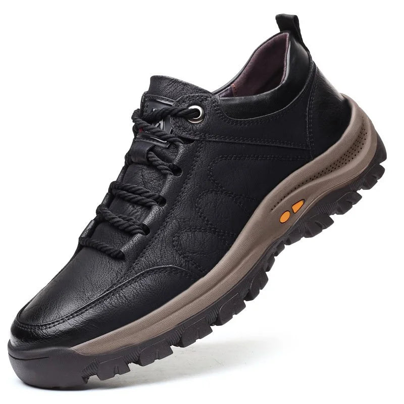 Harry | Hand-Stitched Leather Casual Shoes