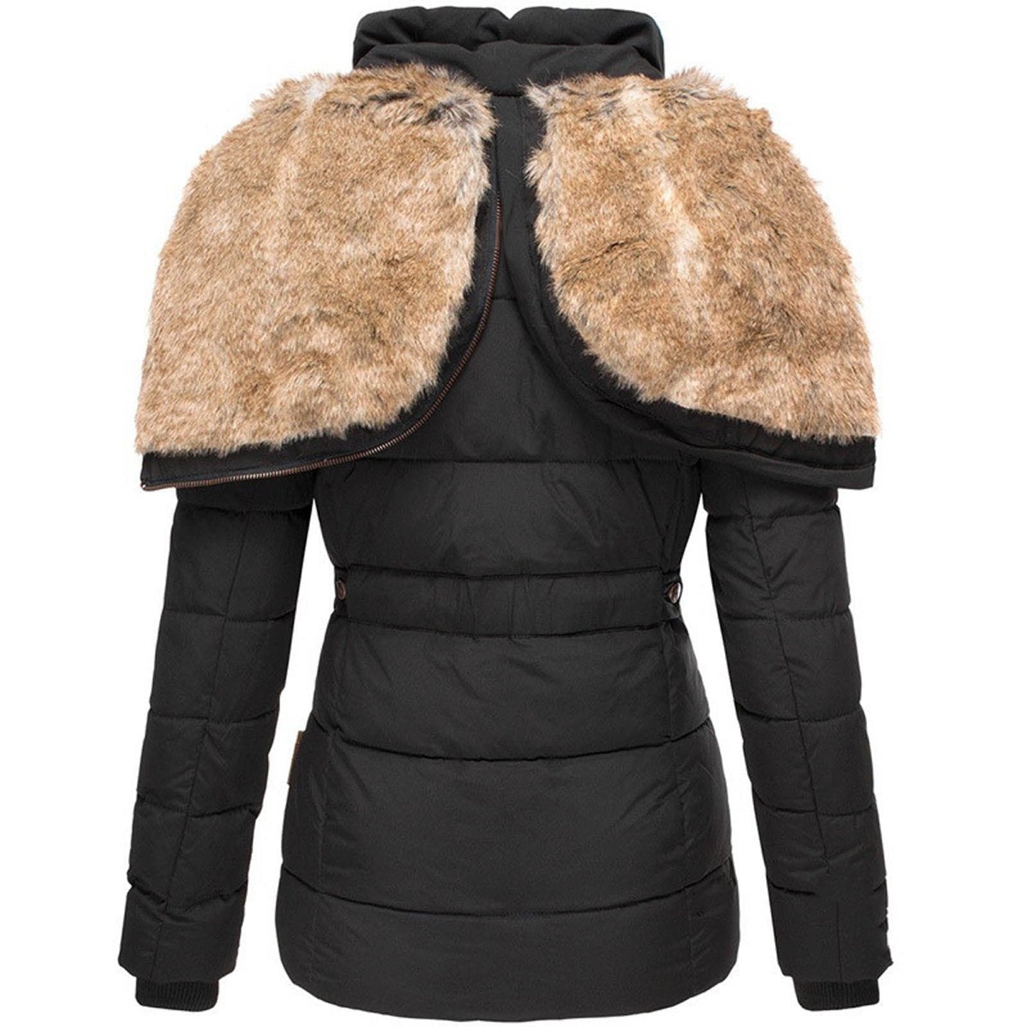 Gwendolyn | Warm Winter Coat with Fur Lining