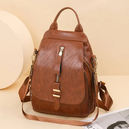 Lillian | Vintage Leather Backpack