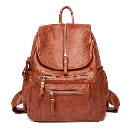 Arabella | Comfortable & Lightweight Leather Backpack