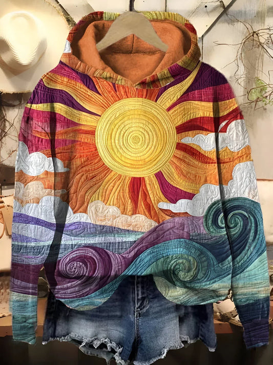 Rosie | Vintage Sunburst Hoodie