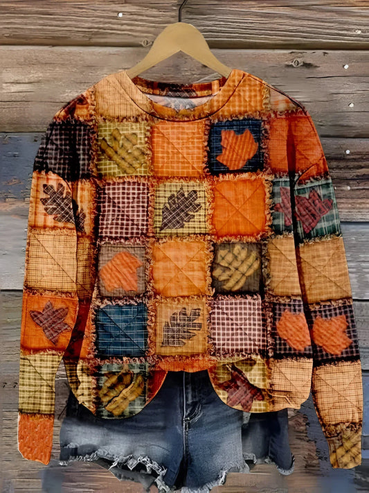 Sophie | Soft Patchwork Sweater